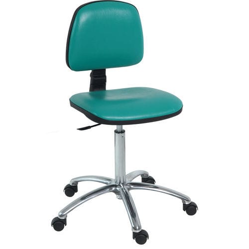 Taburete para consulta médica - H193 - Hidemar - de altura variable / giratorio / neumático