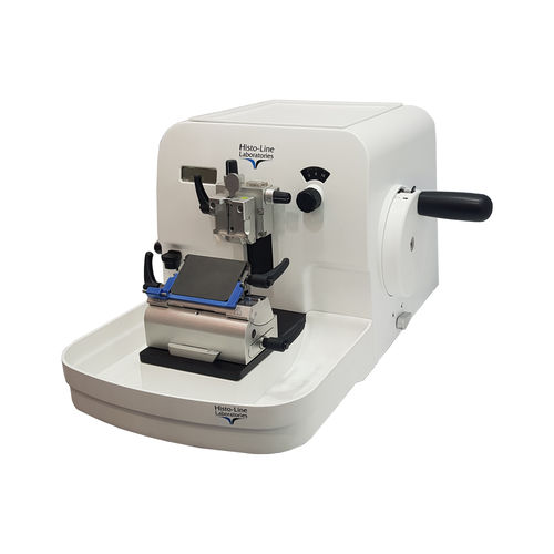 Microtomo rotativo - Libra-MR3000 - Histo-Line Laboratories - manual / para histologia / para la investigación