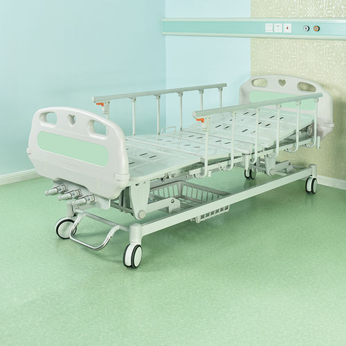 Cama de hospital - D658a - Hopefull Medical Equipment - manual / de altura regulable / plegable