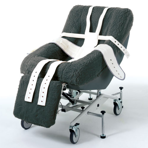 Sillón de descanso reclinable - V102-4100 - Horcher Medical Systems - manual / con ruedas / con reposapiernas