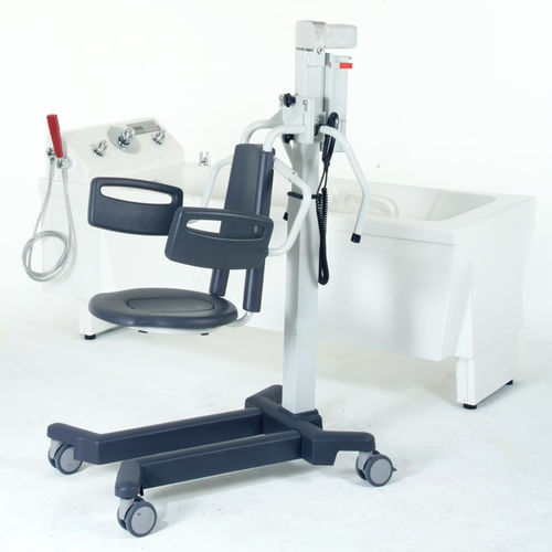 Elevador de pacientes eléctrico - NINA - Horcher Medical Systems - con ruedas / para bañera