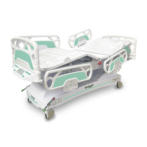 Cama médica - HM.2002E - Hospimetal - para cuidados intensivos / eléctrica / de altura regulable