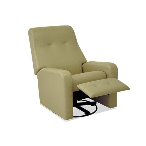 Sillón de descanso reclinable - HM.2056A - Hospimetal - manual / con reposapiernas