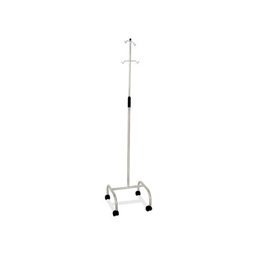 Portasueros con ruedas - HM.2031M - Hospimetal - 4 ganchos / de acero inoxidable