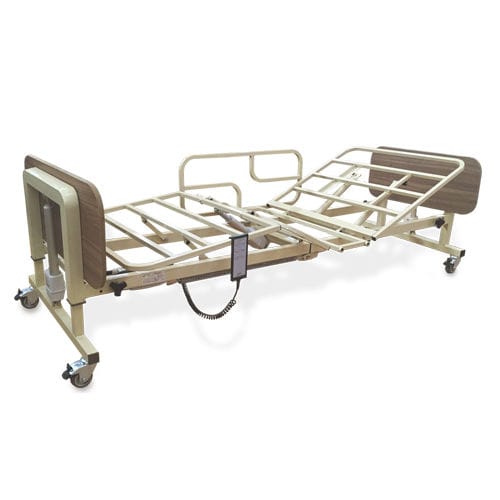 Cama para asistencia domiciliaria - HM.3000 - Hospimetal - eléctrica / de altura regulable / plegable