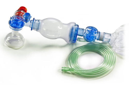 Insuflador manual neonatal - 60213 - Hsiner   - de silicona / reutilizable / con válvulas de sobrepresión y PEEP