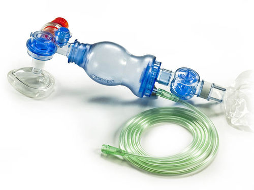 Insuflador manual neonatal - 60113 - Hsiner   - de PVC / de un solo uso / con válvulas de sobrepresión y PEEP