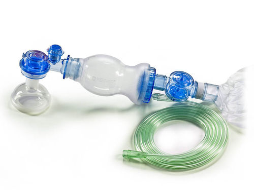 Insuflador manual neonatal - 60203 - Hsiner   - de silicona / reutilizable / con válvulas de sobrepresión