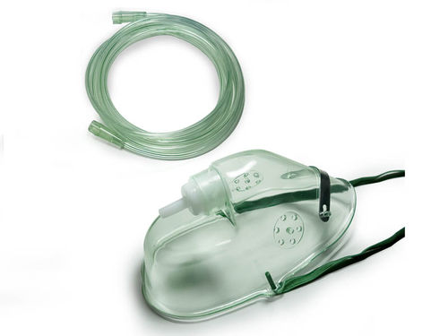 Máscara de oxígeno de PVC - 30122 - Hsiner  