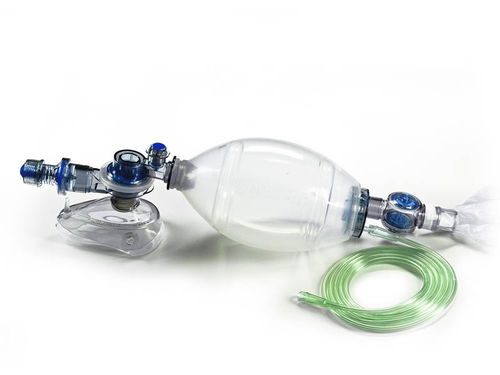 Insuflador manual para adulto - 60307 - Hsiner   - de silicona / reutilizable / con válvula PEEP