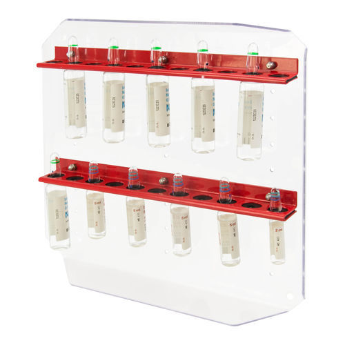 Panel de soporte para ampollas de medicamento - AEROcase® HNK01-AT - HUM - Gesellschaft für Homecare und Medizintechnik