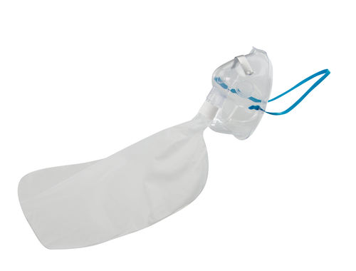Máscara de ventilación facial - AERObag® - HBM06-HV2000E Hyperventilationsmaske - HUM - Gesellschaft für Homecare und Medizintechnik - no invasiva / para ventilación no invasiva / de PVC