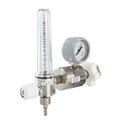 Regulador de presión de oxígeno - AEROway® HDM00-1.5 - HUM - Gesellschaft für Homecare und Medizintechnik - médico / integrado / en línea