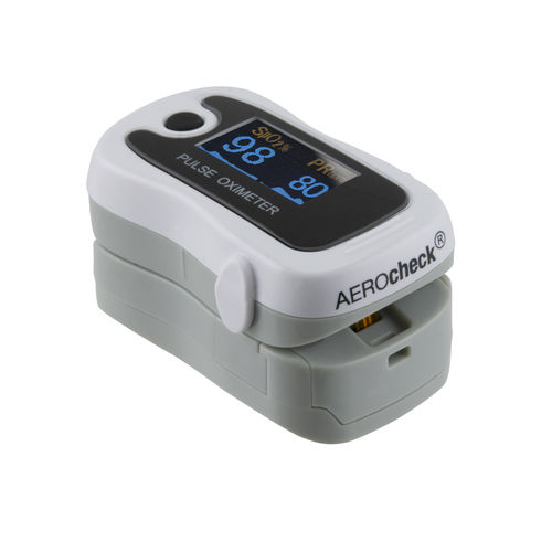 Pulsioxímetro de dedo - AEROcheck® PO11-FCH - HUM - Gesellschaft für Homecare und Medizintechnik - compacto
