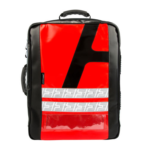 Mochila de emergencia - AEROcase® - EMS+ PROpack GT  - HUM - Gesellschaft für Homecare und Medizintechnik - para dispositivos médicos / bandolera / con asa