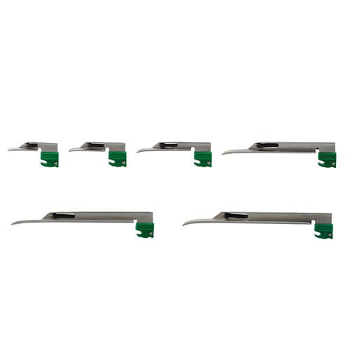Hoja de laringoscopio Miller - AEROtube®  - HUM - Gesellschaft für Homecare und Medizintechnik - de metal / de un solo uso