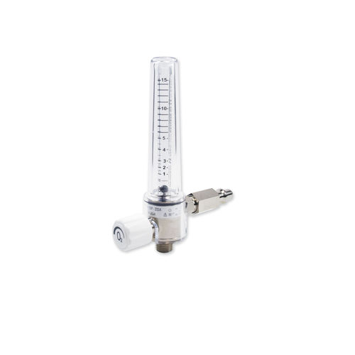 Flujómetro de área variable - AEROway® Fine 15F-ZGA - HUM - Gesellschaft für Homecare und Medizintechnik - de oxígeno / para hospitales / conectable