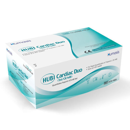 Kit de prueba de sepsis - HUBI DUO - Humasis   - para enfermedades cardiovasculares / cTnI / calcio