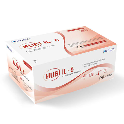 Kit de prueba para enfermermedades infecciosas - HUBI  - Humasis   - para interleucinas 6 / de suero / por plasma