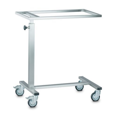 Mesa de instrumentos de acero inoxidable - 7500858 - Hupfer Metallwerke GmbH & Co. KG