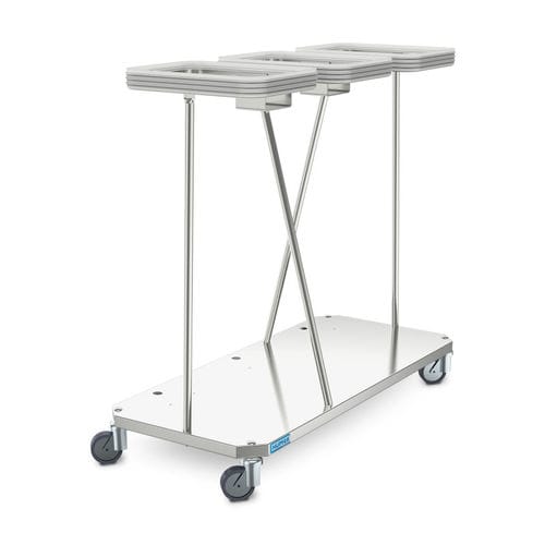 Carro para bolsas para ropa sucia - 7501093 - Hupfer Metallwerke GmbH & Co. KG - médico / de transporte / para lavandería