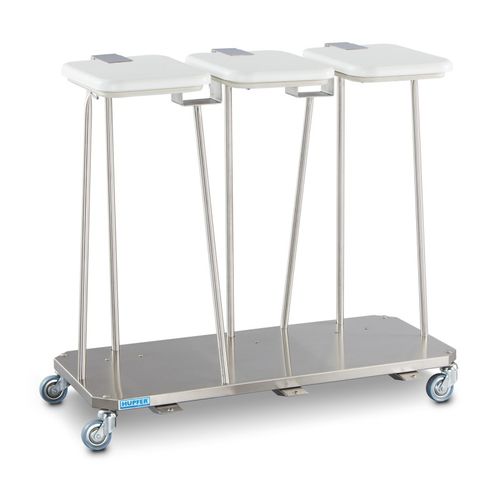 Carro para bolsas para ropa sucia - 0163922 - Hupfer Metallwerke GmbH & Co. KG - médico / de transporte / para lavandería