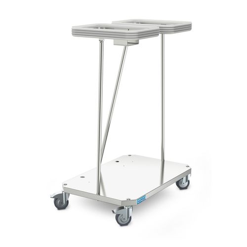 Carro para bolsas para ropa sucia - 7500712 - Hupfer Metallwerke GmbH & Co. KG - médico / de transporte / para lavandería