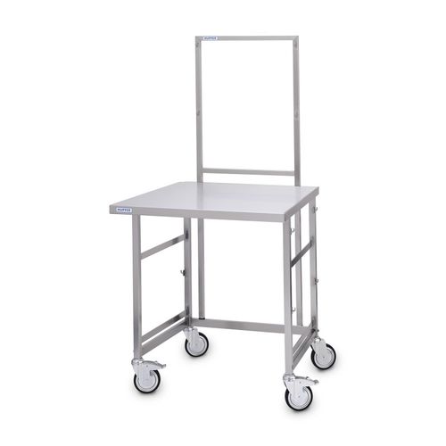 Mesa de acondicionamiento de instrumental médico - 7500217 - Hupfer Metallwerke GmbH & Co. KG - rectangular / con ruedas