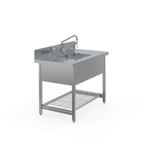 Fregadero médico - 7505851 - Hupfer Metallwerke GmbH & Co. KG - 1 estación