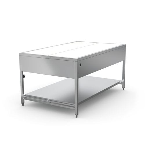 Mesa de trabajo - 7506175 - Hupfer Metallwerke GmbH & Co. KG - rectangular / plegable