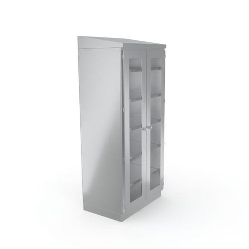 Armario para objetos esterilizados - 7505822 - Hupfer Metallwerke GmbH & Co. KG - de hospital / con puerta / con estante