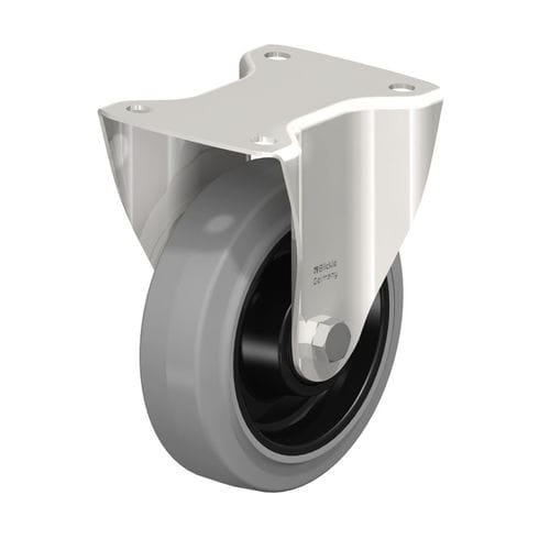 Rueda de acero inoxidable - 014000158 - Hupfer Metallwerke GmbH & Co. KG - fija