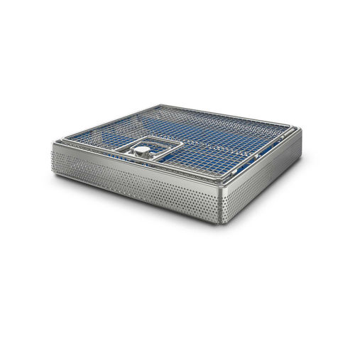 Canasta para instrumental dental - 7501717 - Hupfer Metallwerke GmbH & Co. KG - para instrumental quirúrgico / para instrumentos de laboratorio / para almacenamiento