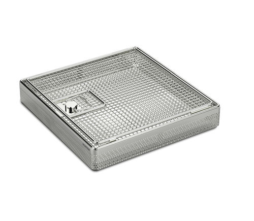 Canasta para almacenamiento - 7501150 - Hupfer Metallwerke GmbH & Co. KG - de limpieza / de acero inoxidable / enrejado