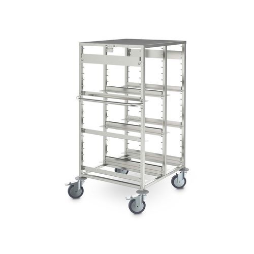 Carro para objetos esterilizados - CTW/O 6ISO 951/670/1142 - Hupfer Metallwerke GmbH & Co. KG - para transporte / de logística / de acero inoxidable