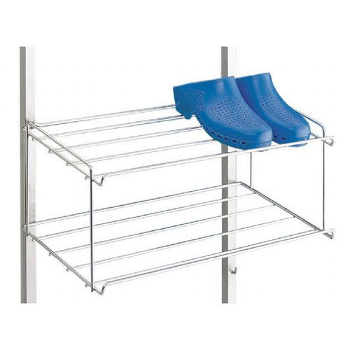Rejilla para zapatos - 7500374 - Hupfer Metallwerke GmbH & Co. KG - para almacenamiento / de acero inoxidable / con estantes