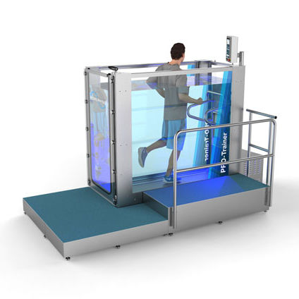 Cinta de correr sumergida - PRO-TRAINER - Hydro Physio - con baranda