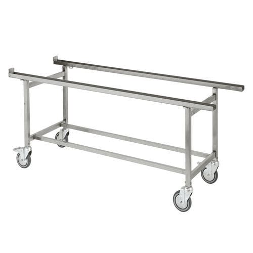 Carro para traslado de cadáveres de preparación - MC000617 - HYGECO - manual / de acero inoxidable