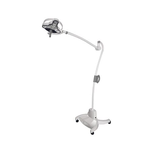 Lámpara médica - HYGELUX 5 - HYGECO - led / con ruedas / con batería recargable