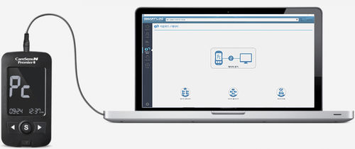 Software médico - SmartLog® - i-Sens - de gestión de la diabetes / de registro / Windows