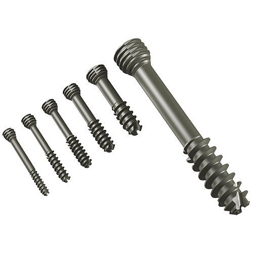 Tornillo de compresión ósea genérico - HCS - I.T.S.   - sin cabeza / metálico