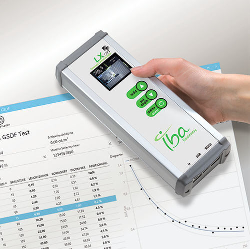 Analizador de iluminación - LXcan - IBA Group - rayos X / para dispositivos médicos / para pantalla de diagnóstico