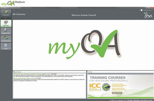 Software de gestión - myQA®   - IBA Group - para informes / de monitorización de dosis de radiación / de verificación