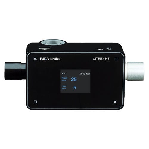 Analizador de caudal - CITREX H3 - IMT Analytics - de presión / de oxígeno / N2O