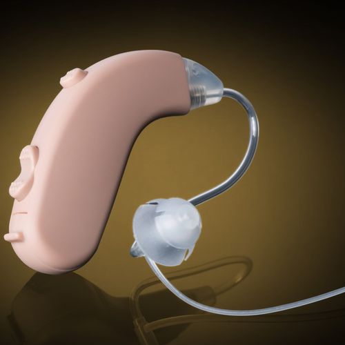 Prótesis auditiva RIC - UP-6ER7 - IN4 Technology - con bobina telefónica / con reductor de ruido / estanca