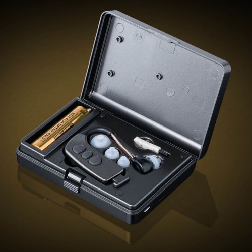 Prótesis auditiva RIC - UP-6EC  - IN4 Technology - con mando a distancia / recargables / bluetooth®