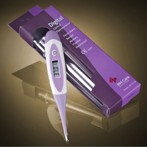 Termómetro médico - IN4-B132F - IN4 Technology - electrónico / axilar / de punta flexible