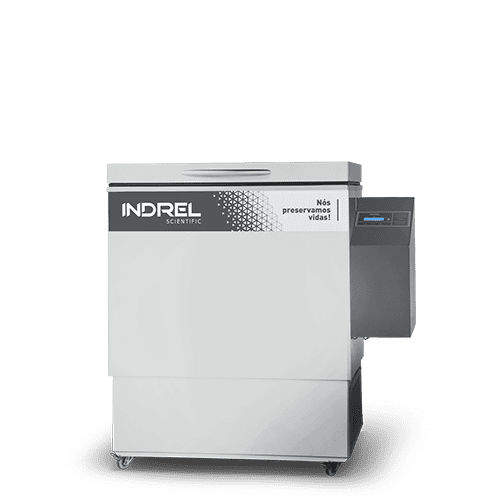 Refrigerador de laboratorio - RVH 137D - INDREL - de tipo armario / con ruedas / con 1 puerta