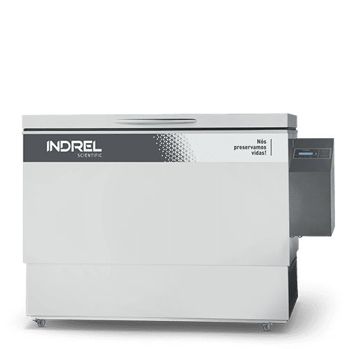 Refrigerador para vacunas - RVH 137D/2 - INDREL - de tipo armario / con ruedas / con 1 puerta