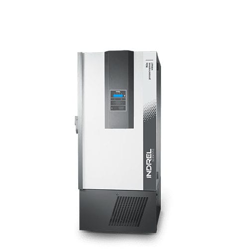 Congelador de laboratorio - CV 54D - INDREL - para plasma sanguíneo / de tipo armario / con 1 puerta